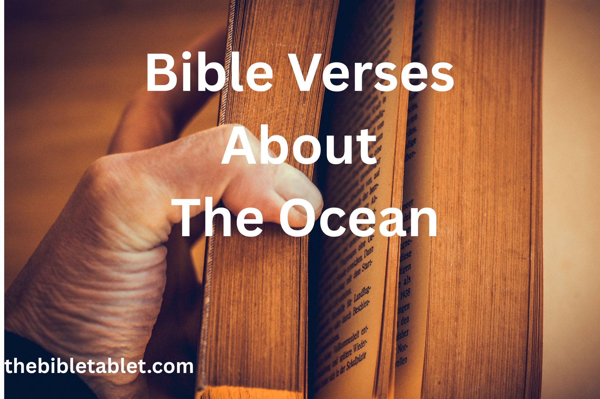 10 Best Bible Verses About The Ocean